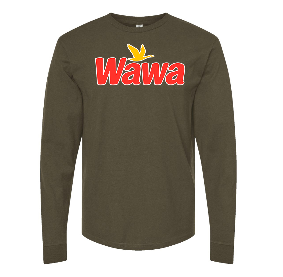 Men's Wawa Gas Station  Long Sleeve T-Shirt